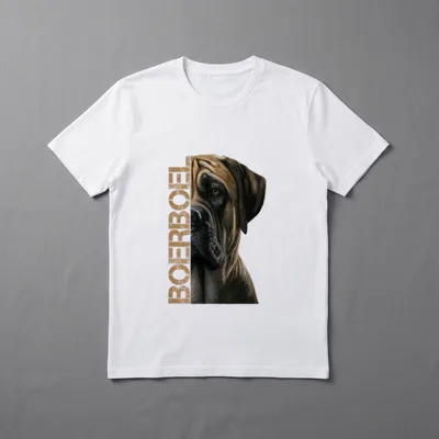Boerboel Hund Herrchen Frauchen T-Shirt – Klassisches T-Shirt in Schwarz