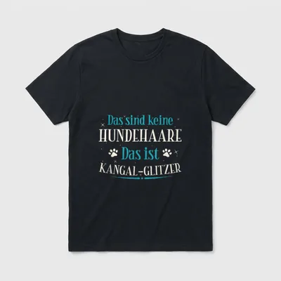 Kangal Kangal Mama HSH T-Shirt – Klassisches T-Shirt in Schwarz
