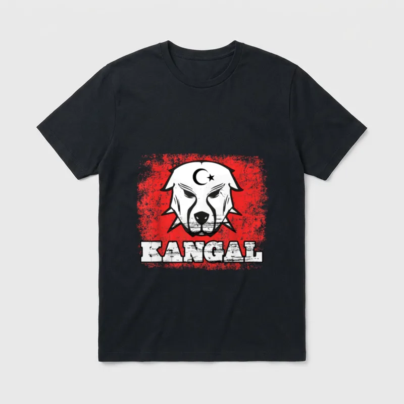 Kangal Anatolian Shepard Anatolischer T-Shirt – Klassisches T-Shirt in Schwarz