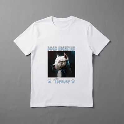 Dogo Argentino Forever Besitzer T-Shirt – Klassisches T-Shirt in Schwarz