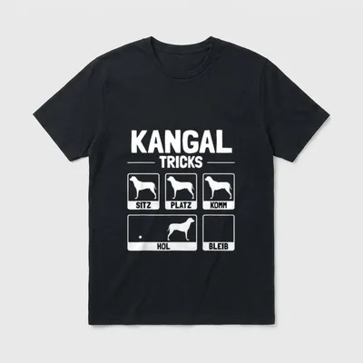 Lustiges Kangal Hund Hundehalter T-Shirt – Klassisches T-Shirt in Schwarz