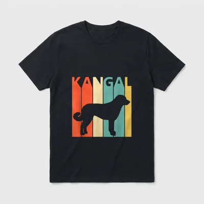 Kangal T-Shirt – Klassisches T-Shirt in Schwarz