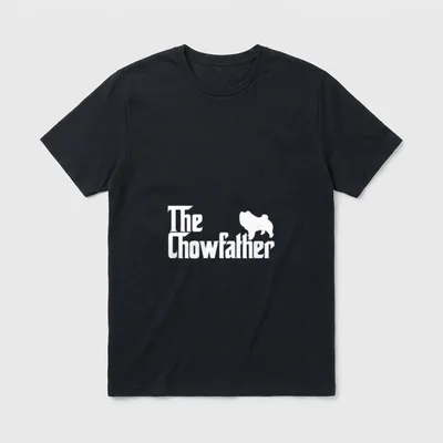 Funny Chow Chow Dog T-Shirt – Klassisches T-Shirt in Schwarz