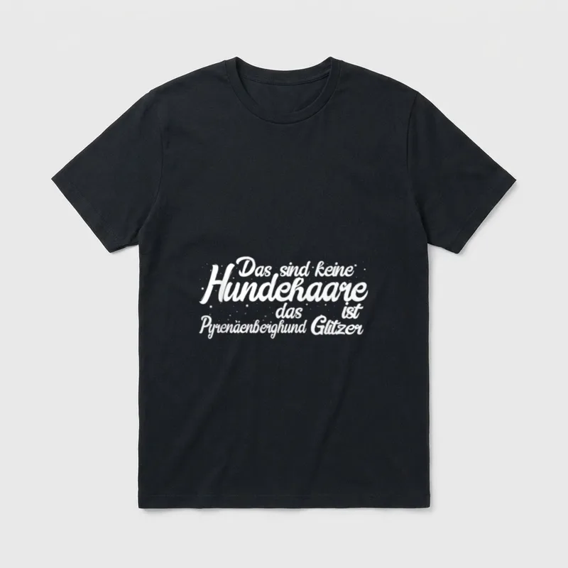Pyrenäenberghund Das sind keine T-Shirt – Klassisches T-Shirt in Schwarz