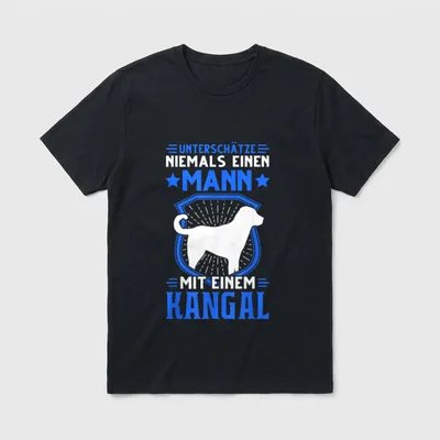 Kangal Mann Anatolischer Hirtenhund T-Shirt – Klassisches T-Shirt in Schwarz