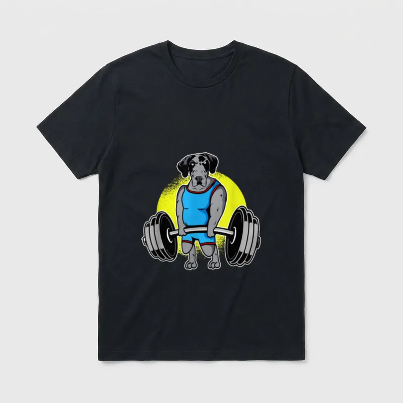 Gewichtheben I Kreuzheben Fitness T-Shirt – Klassisches T-Shirt in Schwarz