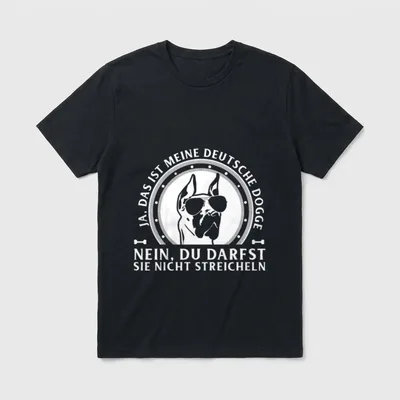 Ja das ist mein Deutsche T-Shirt – Klassisches T-Shirt in Schwarz