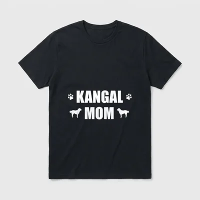 Hunderasse Kangal Mom T-Shirt – Klassisches T-Shirt in Schwarz