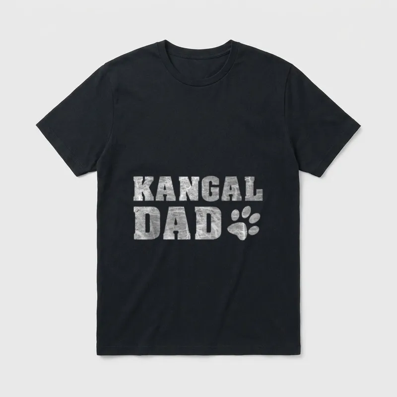 Kangal Papa HSH Herdenschutzhund T-Shirt – Klassisches T-Shirt in Schwarz