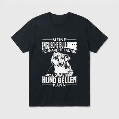 Lustiger Spruch Französische Bulldogge T-Shirt – Klassisches T-Shirt in Schwarz