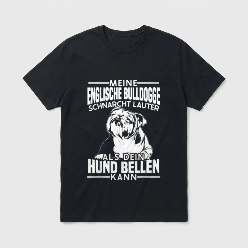 Lustiger Spruch Französische Bulldogge T-Shirt – Klassisches T-Shirt in Schwarz