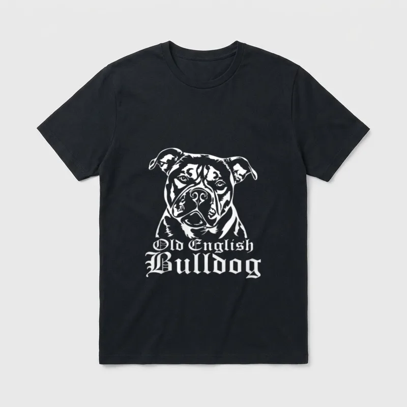 Old English Bulldog OEB T-Shirt – Klassisches T-Shirt in Schwarz