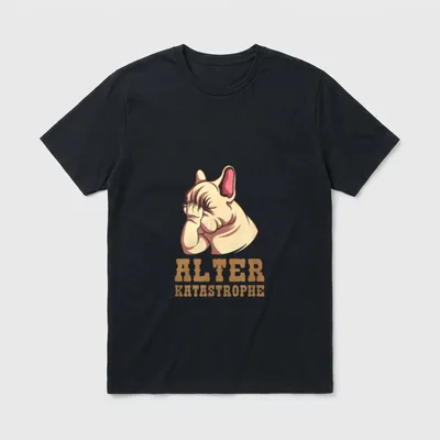 Alter Katastrophe Meme Spruch T-Shirt – Klassisches T-Shirt in Schwarz