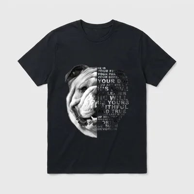 He Is Your Friend T-Shirt – Klassisches T-Shirt in Schwarz