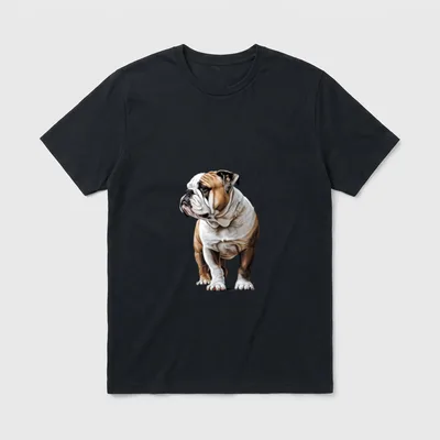 English Bulldog Englische Bulldogge T-Shirt – Klassisches T-Shirt in Schwarz