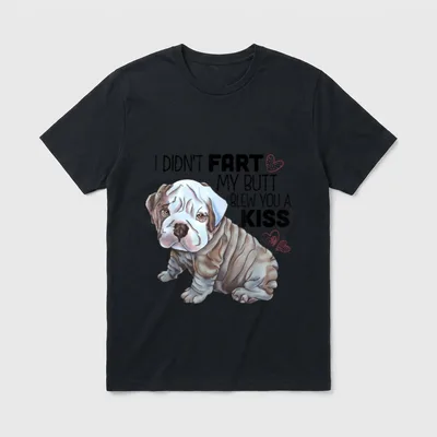 Englische Bulldogge Geschenke Lustige T-Shirt – Klassisches T-Shirt in Schwarz