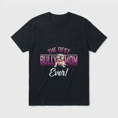 Beste Englische Bulldogge Hunde T-Shirt – Klassisches T-Shirt in Schwarz