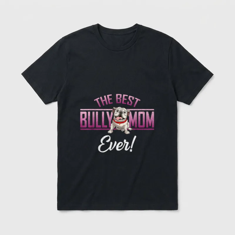 Beste Englische Bulldogge Hunde T-Shirt – Klassisches T-Shirt in Schwarz