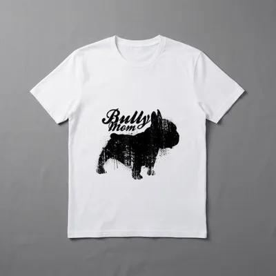 Französische Bulldogge Mutter Frenchy T-Shirt – Klassisches T-Shirt in Schwarz