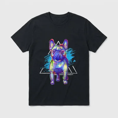 Frenchie Hundebesitzer Hund Französische T-Shirt – Klassisches T-Shirt in Schwarz