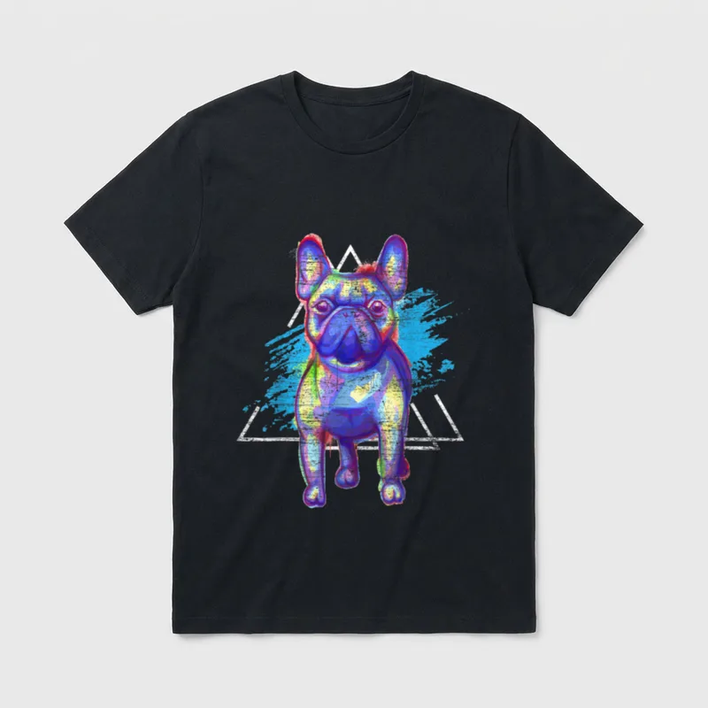 Frenchie Hundebesitzer Hund Französische T-Shirt – Klassisches T-Shirt in Schwarz