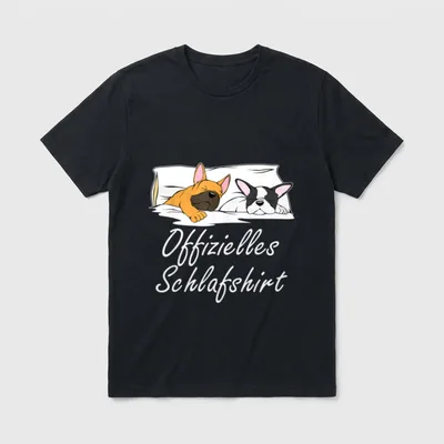 Mein Offizielles Schlafshirt Oberteil T-Shirt – Klassisches T-Shirt in Schwarz