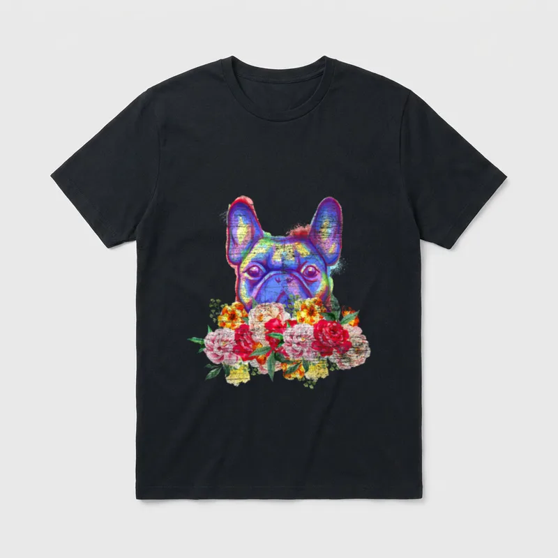 Frenchie Hundebesitzer Hund Französische Bulldogge T-Shirt – Klassisches T-Shirt in Schwarz