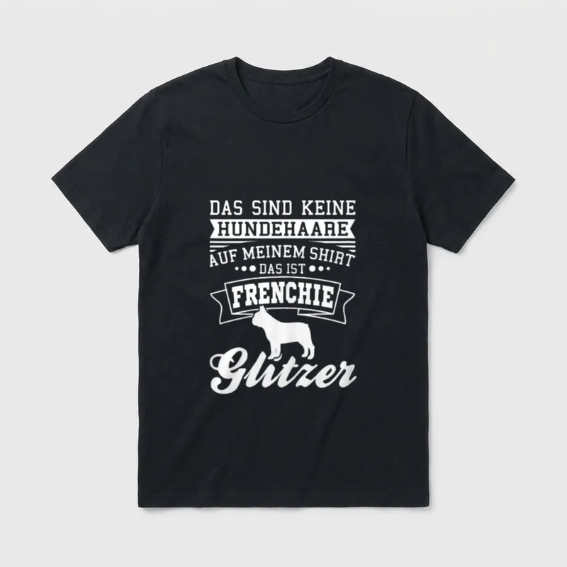 Frenchie Mom Französische Bulldogge Hunde T-Shirt – Klassisches T-Shirt in Schwarz