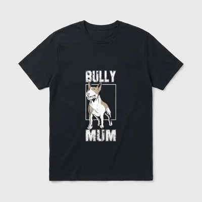 Lustige miniature Bullterrier Hunde Bully T-Shirt – Klassisches T-Shirt in Schwarz