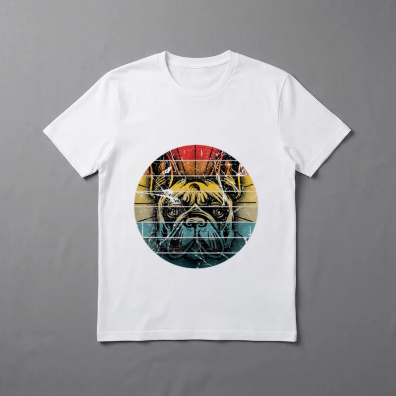 Französische Bulldogge für Dog T-Shirt – Klassisches T-Shirt in Schwarz