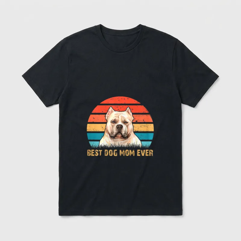 Bester Hund Mom aller T-Shirt – Klassisches T-Shirt in Schwarz