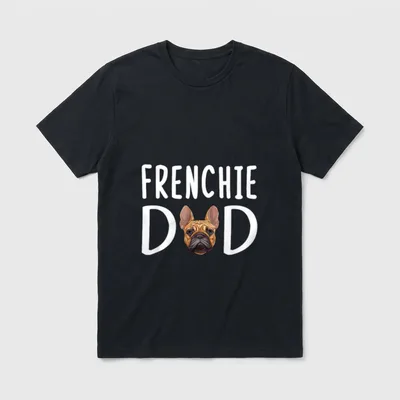 Französische Bulldoggen French Bulldog T-Shirt – Klassisches T-Shirt in Schwarz