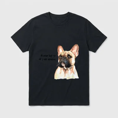 Never Let Go Of T-Shirt – Klassisches T-Shirt in Schwarz