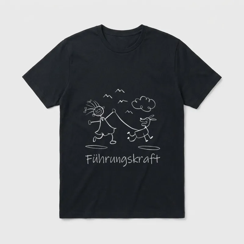 Führungskraft Hund Hundebesitzer Gassi T-Shirt – Klassisches T-Shirt in Schwarz
