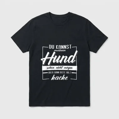 Hundebesitzer Hunde Hund Haustier Hundehalter T-Shirt – Klassisches T-Shirt in Schwarz