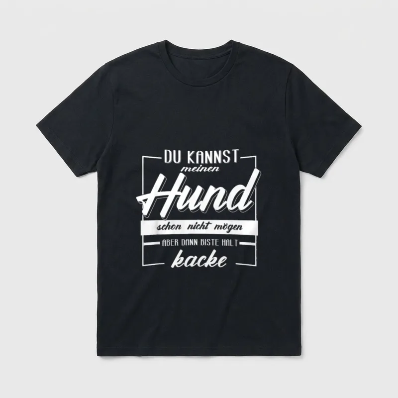 Hundebesitzer Hunde Hund Haustier Hundehalter T-Shirt – Klassisches T-Shirt in Schwarz