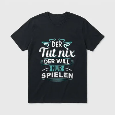Lustiges Gassi Hund Hundebesitzer T-Shirt – Klassisches T-Shirt in Schwarz