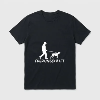 Hund Führungskraft Hundeliebe Hunde T-Shirt – Klassisches T-Shirt in Schwarz