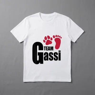 Team Gassi Hundeliebhaber Hunde T-Shirt – Klassisches T-Shirt in Schwarz