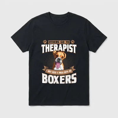 Ich brauche nur Spaziergang T-Shirt – Klassisches T-Shirt in Schwarz