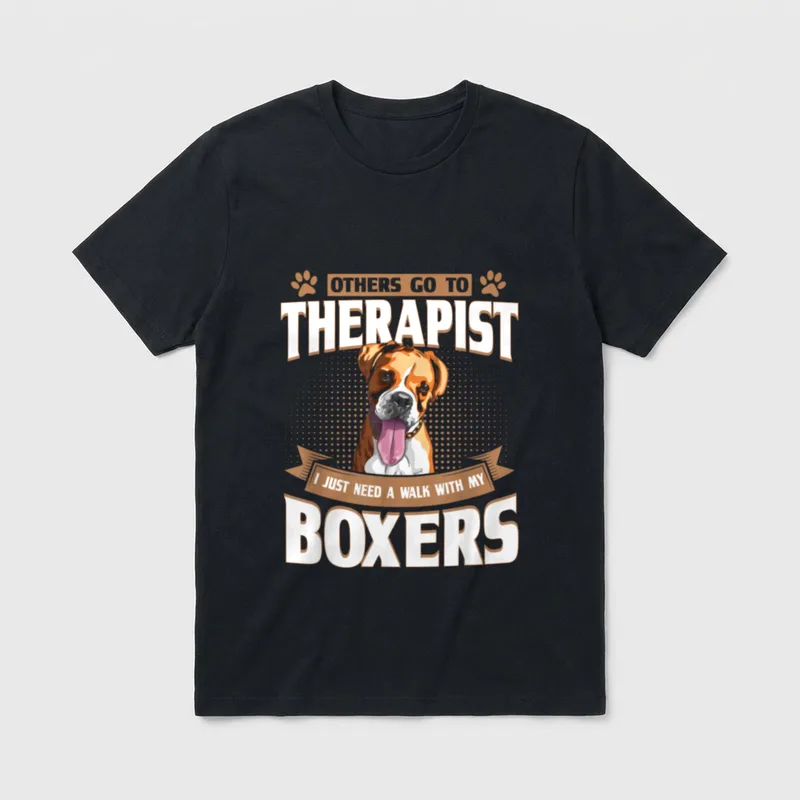 Ich brauche nur Spaziergang T-Shirt – Klassisches T-Shirt in Schwarz