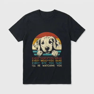 Jeder Snack den Sie T-Shirt – Klassisches T-Shirt in Schwarz