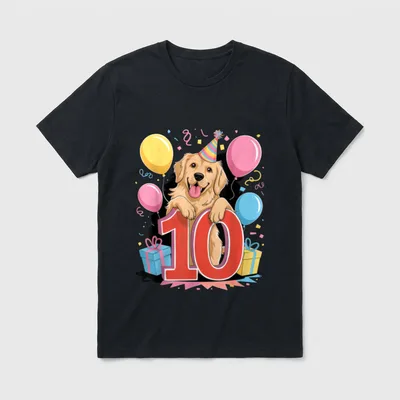 10. geburtstag junge mädchen T-Shirt – Klassisches T-Shirt in Schwarz