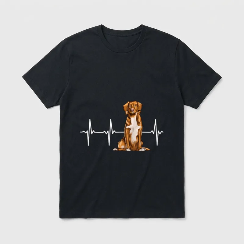 Nova Scotia Duck Tolling Retrievers T-Shirt – Klassisches T-Shirt in Schwarz