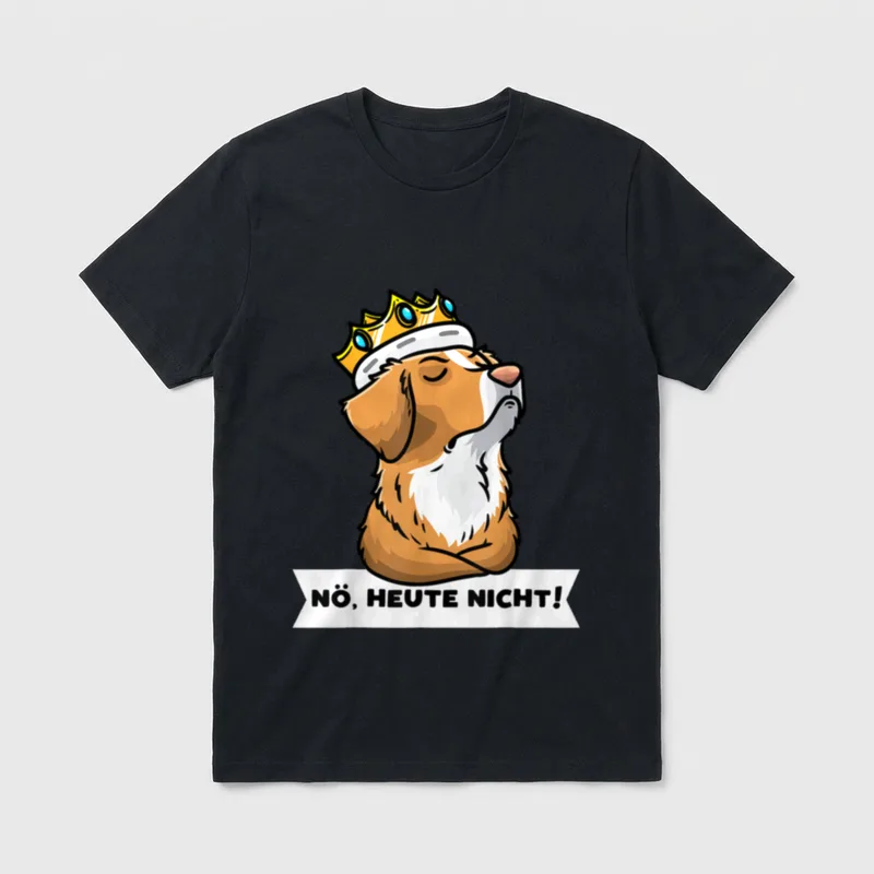 Nova Scotia Duck Tolling Golden Retriever T-Shirt – Klassisches T-Shirt in Schwarz