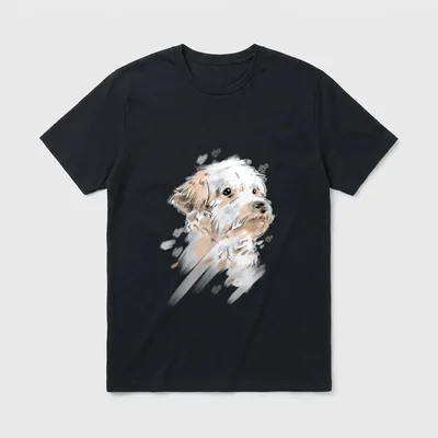 Havaneser Harvi Mama Havaneser T-Shirt – Klassisches T-Shirt in Schwarz