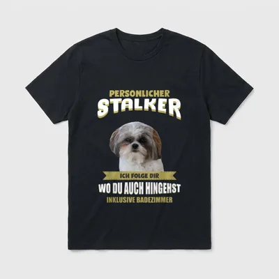 Shih Tzu Shih Tzu Hund T-Shirt – Klassisches T-Shirt in Schwarz