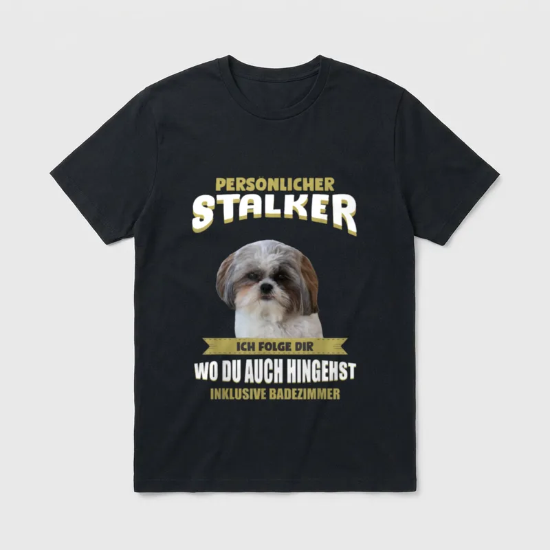 Shih Tzu Shih Tzu Hund T-Shirt – Klassisches T-Shirt in Schwarz