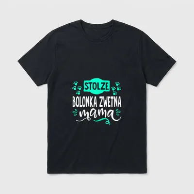 Stolze Bolonka Zwetna Mama-Tolle T-Shirt – Klassisches T-Shirt in Schwarz