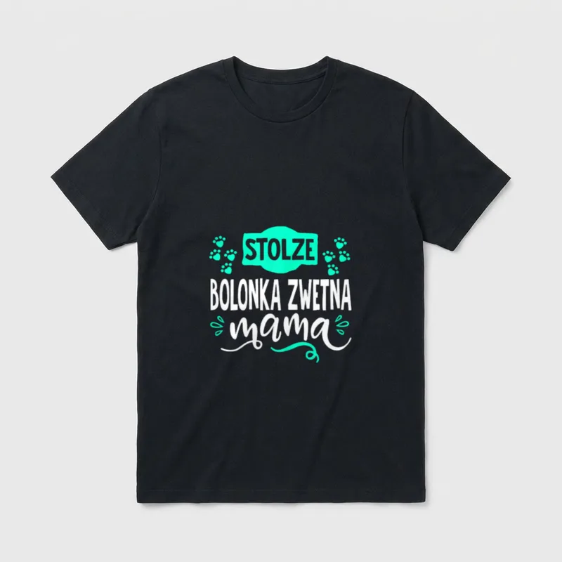 Stolze Bolonka Zwetna Mama-Tolle T-Shirt – Klassisches T-Shirt in Schwarz